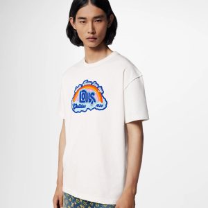 LOUIS VUITTON レインボープリントTシャツ
