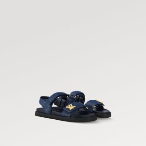 LOUIS VUITTON サンセット コンフォート フラットサンダル    Ref：1ACPGL