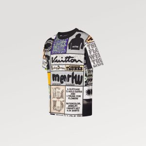 LOUIS VUITTON プリントコットンTシャツ