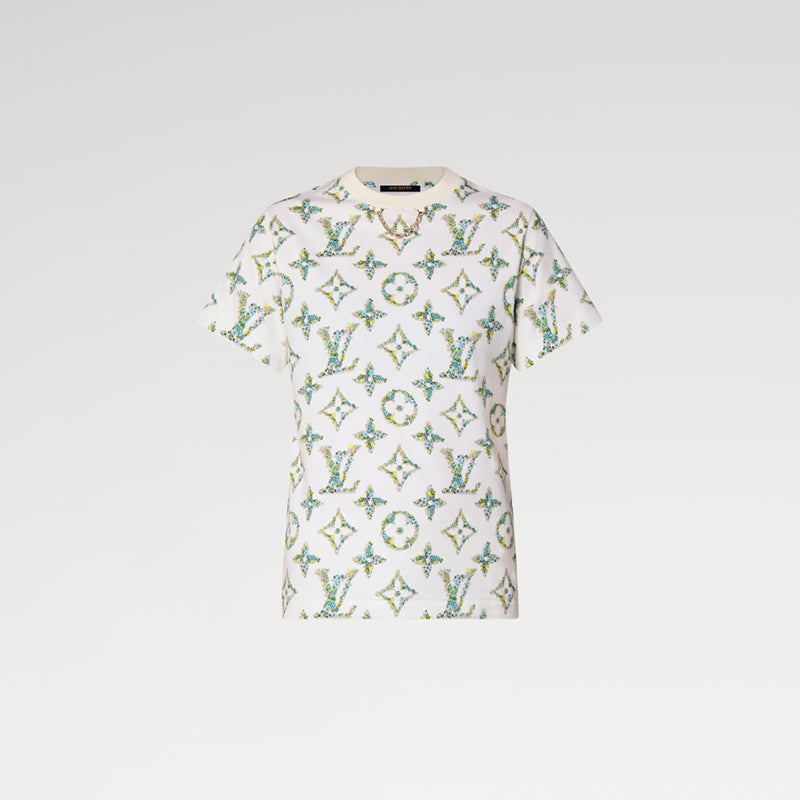 LOUIS VUITTON モノグラム フローラル Tシャツ