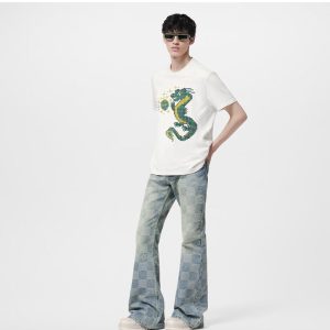 LOUIS VUITTON ショートスリーブコットンTシャツ