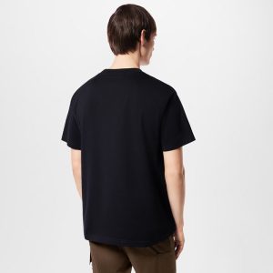 LOUIS VUITTON 刺繍入りコットンTシャツ