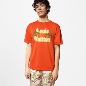 LOUIS VUITTON ショートスリーブコットンクルーネック