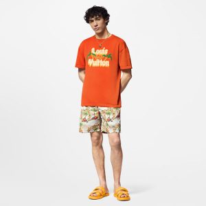LOUIS VUITTON ショートスリーブコットンクルーネック