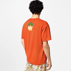 LOUIS VUITTON ショートスリーブコットンクルーネック