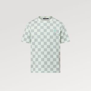 LOUIS VUITTON プリントコットン半袖Tシャツ