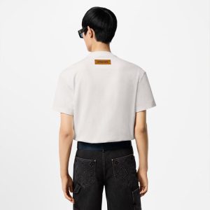 LOUIS VUITTON エンブロイダードシグネチャーコットンTシャツ