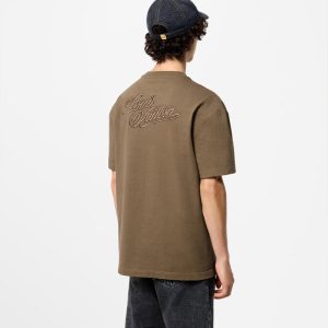 LOUIS VUITTON エンブロイダードシグネチャーコットンTシャツ