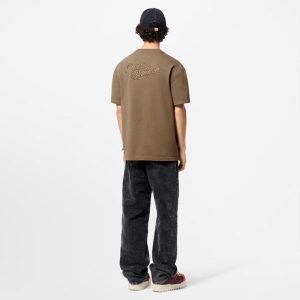 LOUIS VUITTON エンブロイダードシグネチャーコットンTシャツ