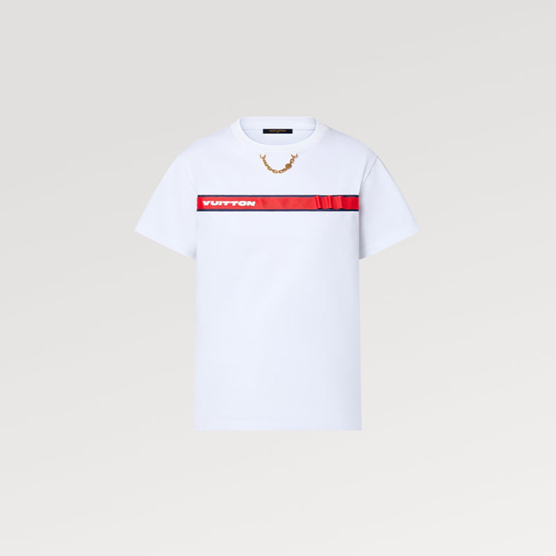 LOUIS VUITTON ヴィトン バンド付きTシャツ