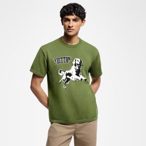LOUIS VUITTON ショートスリーブコットンクルーネック
