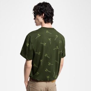 LOUIS VUITTON ジャカードコットンTシャツ