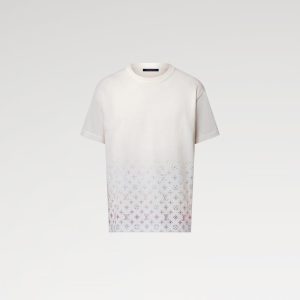 LOUIS VUITTON モノグラム グラディエント エンベリッシュド ショートスリーブクルーネック
