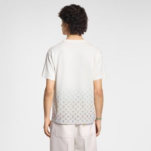 LOUIS VUITTON モノグラム グラディエント エンベリッシュド ショートスリーブクルーネック