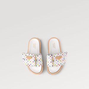 LOUIS VUITTON x TM プールピローコンフォートスライド    Ref：1AGVQU