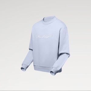 LOUIS VUITTON    エンブロイダリー コットンクルーネック