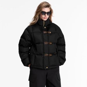 LOUIS VUITTON    モノグラム アクセント ピロー パッファージャケット  1AHEMN