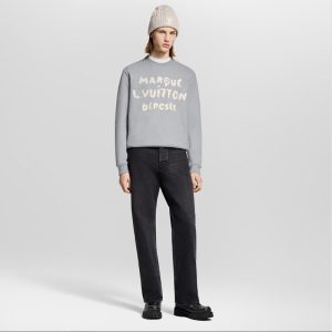 LOUIS VUITTON    エンブロイダリー シグネチャー スウェットシャツ