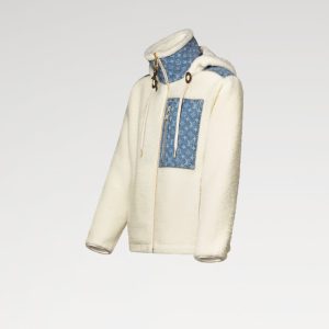LOUIS VUITTON    モノグラムアクセント フリースジャケット  1AIQQJ
