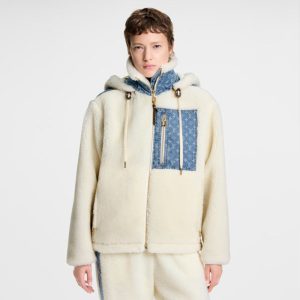 LOUIS VUITTON    モノグラムアクセント フリースジャケット  1AIQQJ