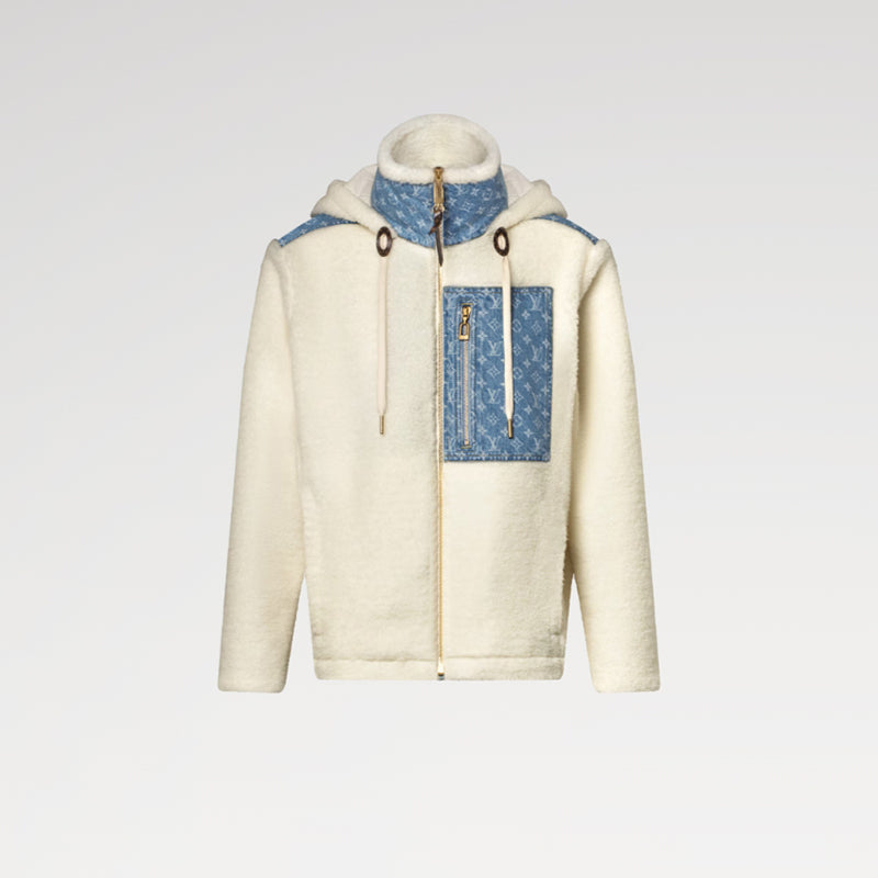 LOUIS VUITTON    モノグラムアクセント フリースジャケット  1AIQQJ