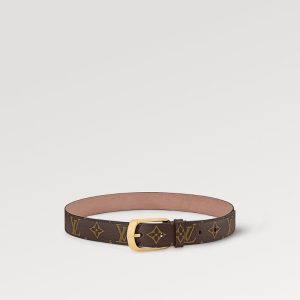 LOUIS VUITTON ベルト･エリプス モノグラム(ゴールドバックル)   PMRef:M6919U