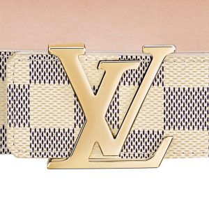 LOUIS VUITTON ベルト･イニシャルダミエ･アズール   PMRef:M9609U