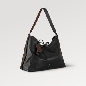 LOUIS VUITTON CARRYALL DARK ミディアム ハンドバッグRef:M25143