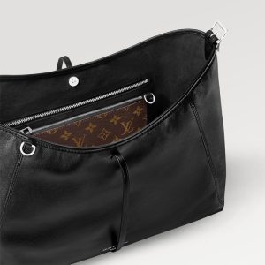 LOUIS VUITTON CARRYALL DARK ミディアム ハンドバッグRef:M25143