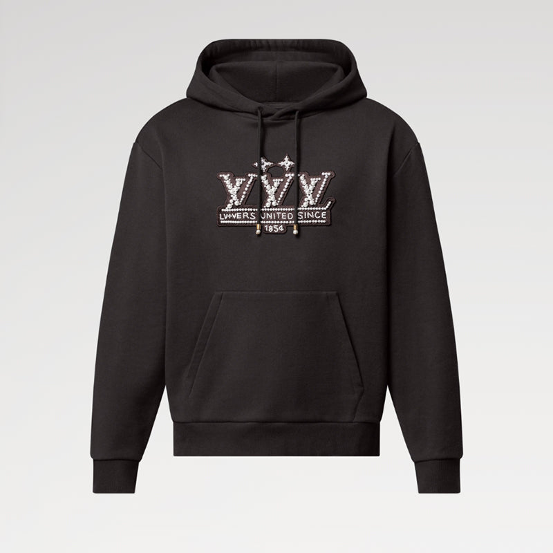 LOUIS VUITTON パールエンベリッシュド フーディ