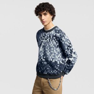 LOUIS VUITTON Versダモフラージュジャカードプルオーバー