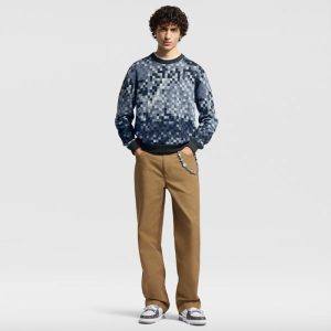 LOUIS VUITTON Versダモフラージュジャカードプルオーバー