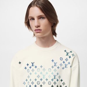 LOUIS VUITTON 刺繍入りスウェットシャツ