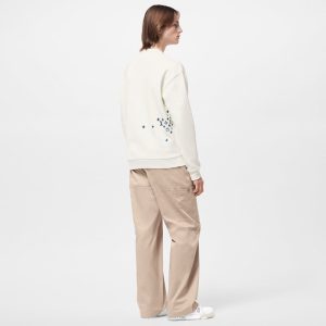 LOUIS VUITTON 刺繍入りスウェットシャツ