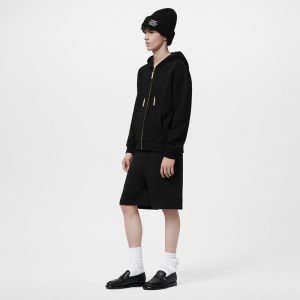 LOUIS VUITTON エンブロイダードジャージーフーディ