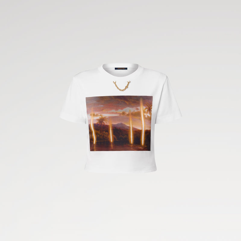 LOUIS VUITTON x ローラン・グラッソ プリントTシャツ