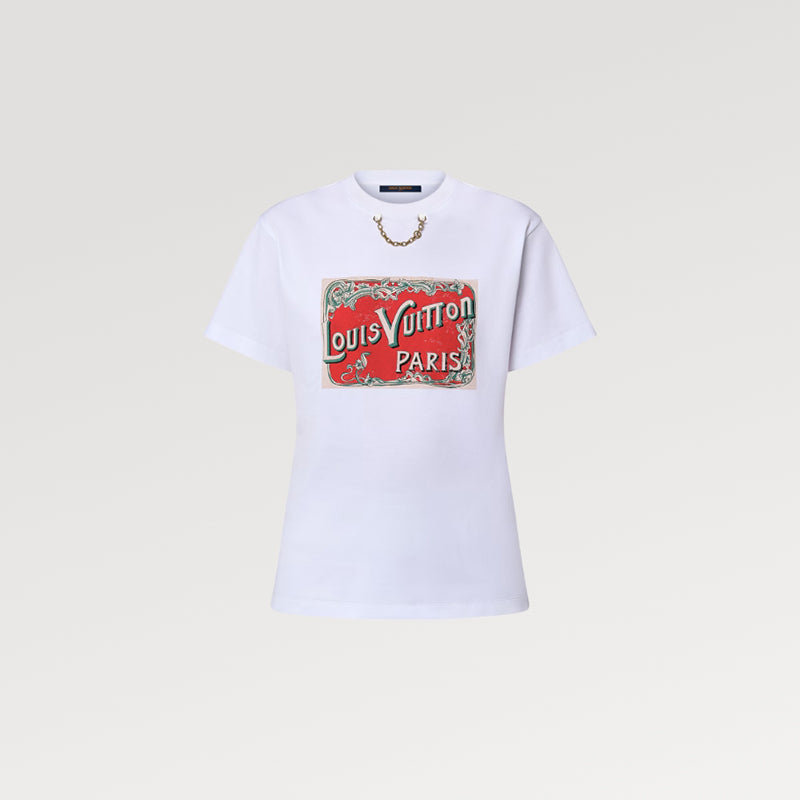 LOUIS VUITTONトラベルスタンプTシャツ