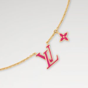 LOUIS VUITTON アイコニック エナメル ネックレス   Ref：M01094