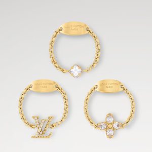 LOUIS VUITTON セット リング･レディLV Ref：M1604M