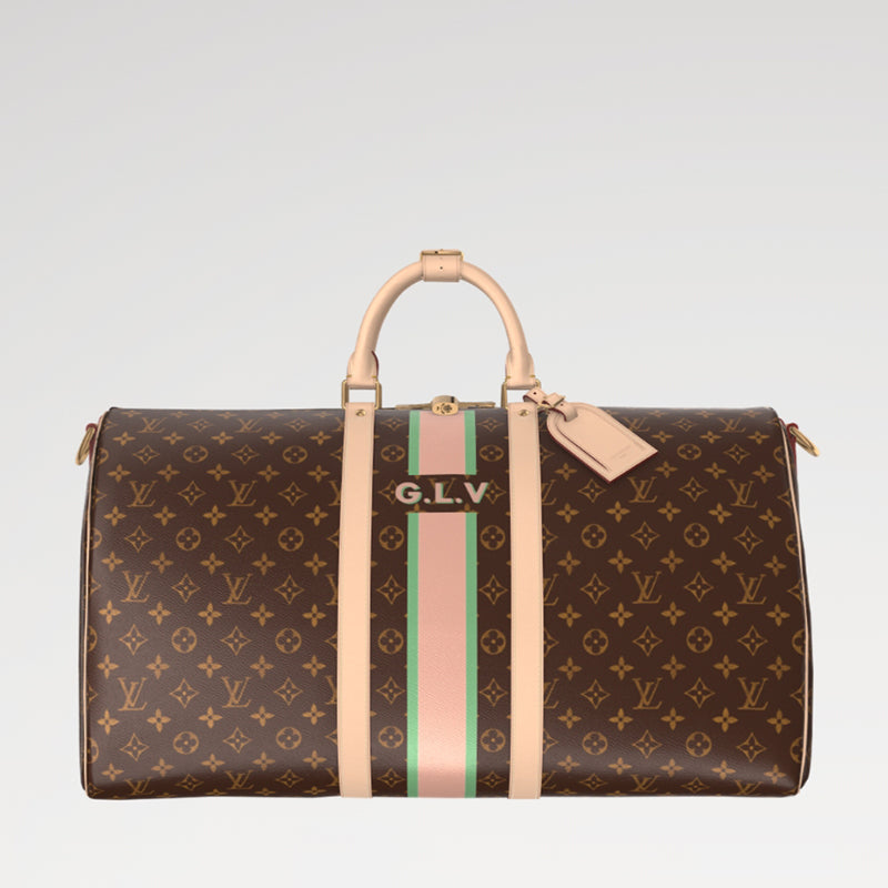 LOUIS VUITTON   キーポル･バンドリエール 55 モン･モノグラム   Ref：P01943