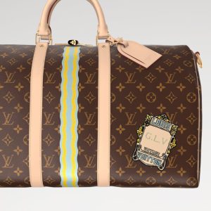 LOUIS VUITTON   キーポル･バンドリエール 50 モン･モノグラム   Ref：P01945
